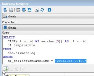 07_Report climateLog add dataview parameter