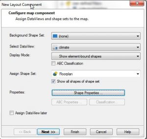 12_Report climate log Configure map component